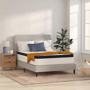 Capri Full Comfortable Sleep 12 in. Extra Firm Hybrid Pocket Spring Mattress in a Box