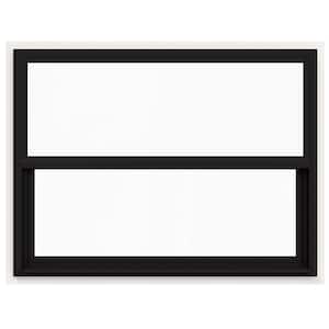 JELD-WEN 30 in. x 42 in. V-4500 Series Black Exterior/White Interior ...