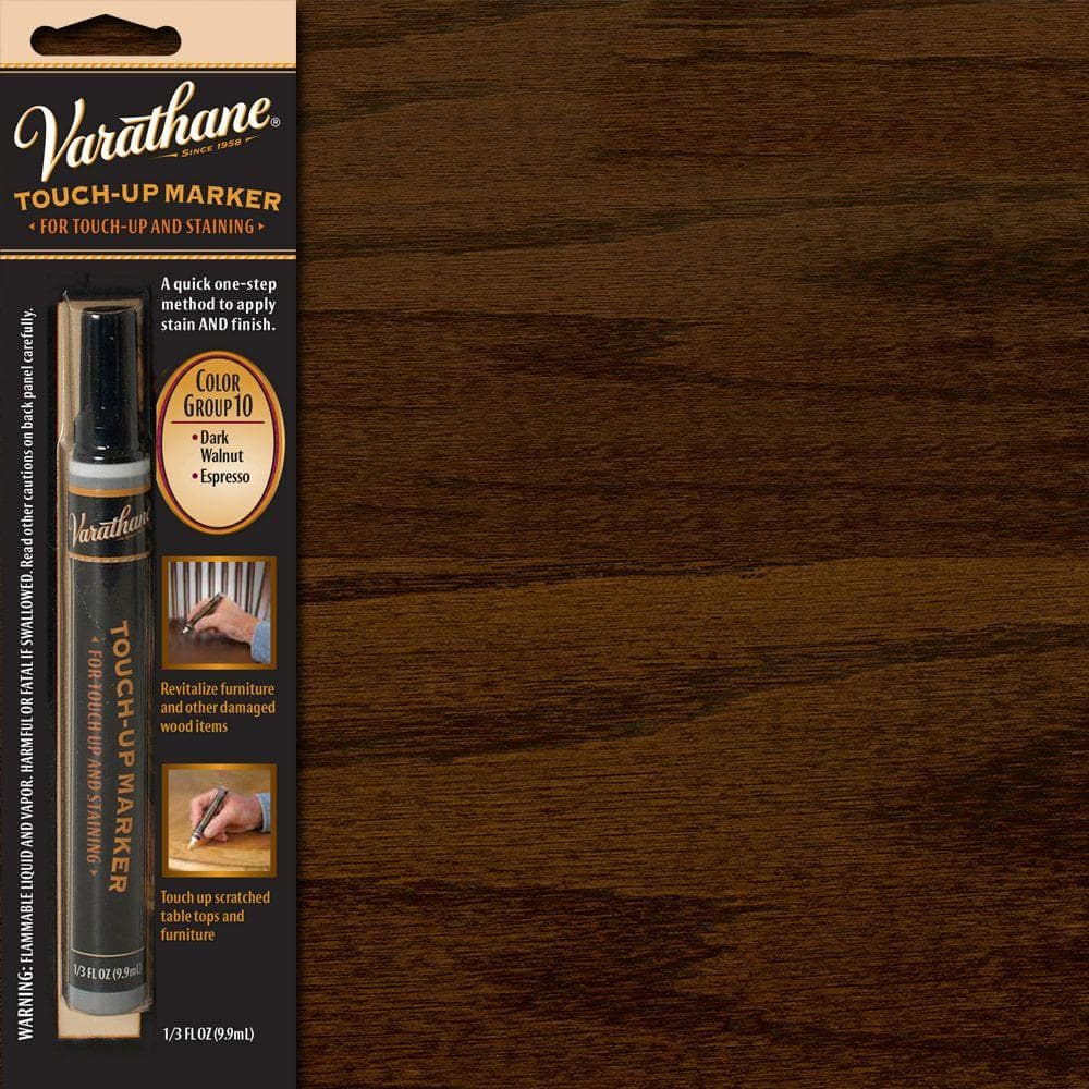 Varathane 1.3 oz. Wood Stain Warm Tone Touch-Up Marker Kit 347840 - The  Home Depot