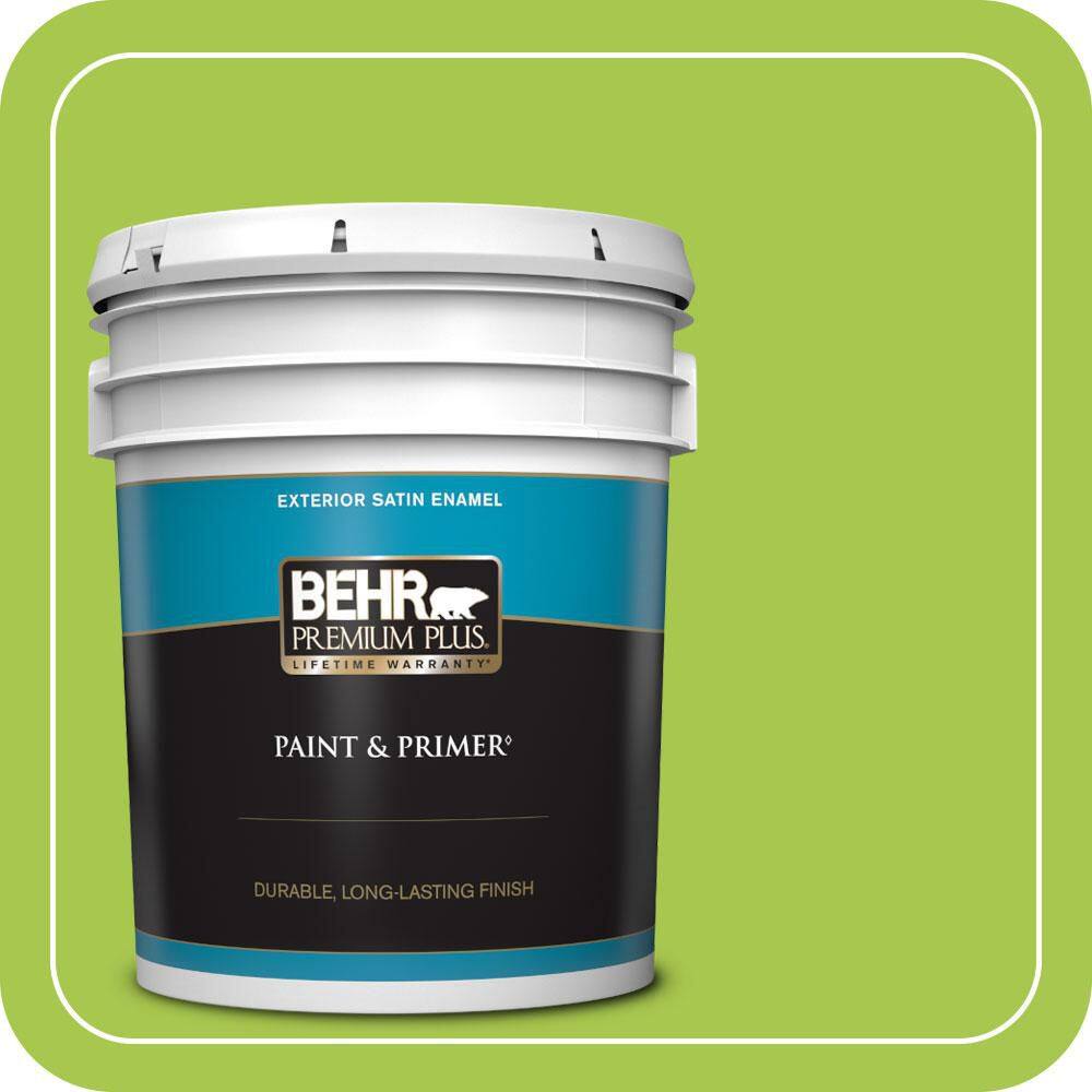 5 gal. #420B-5 Sweet Midori Satin Enamel Exterior Paint & Primer price history on PriceWatchPro