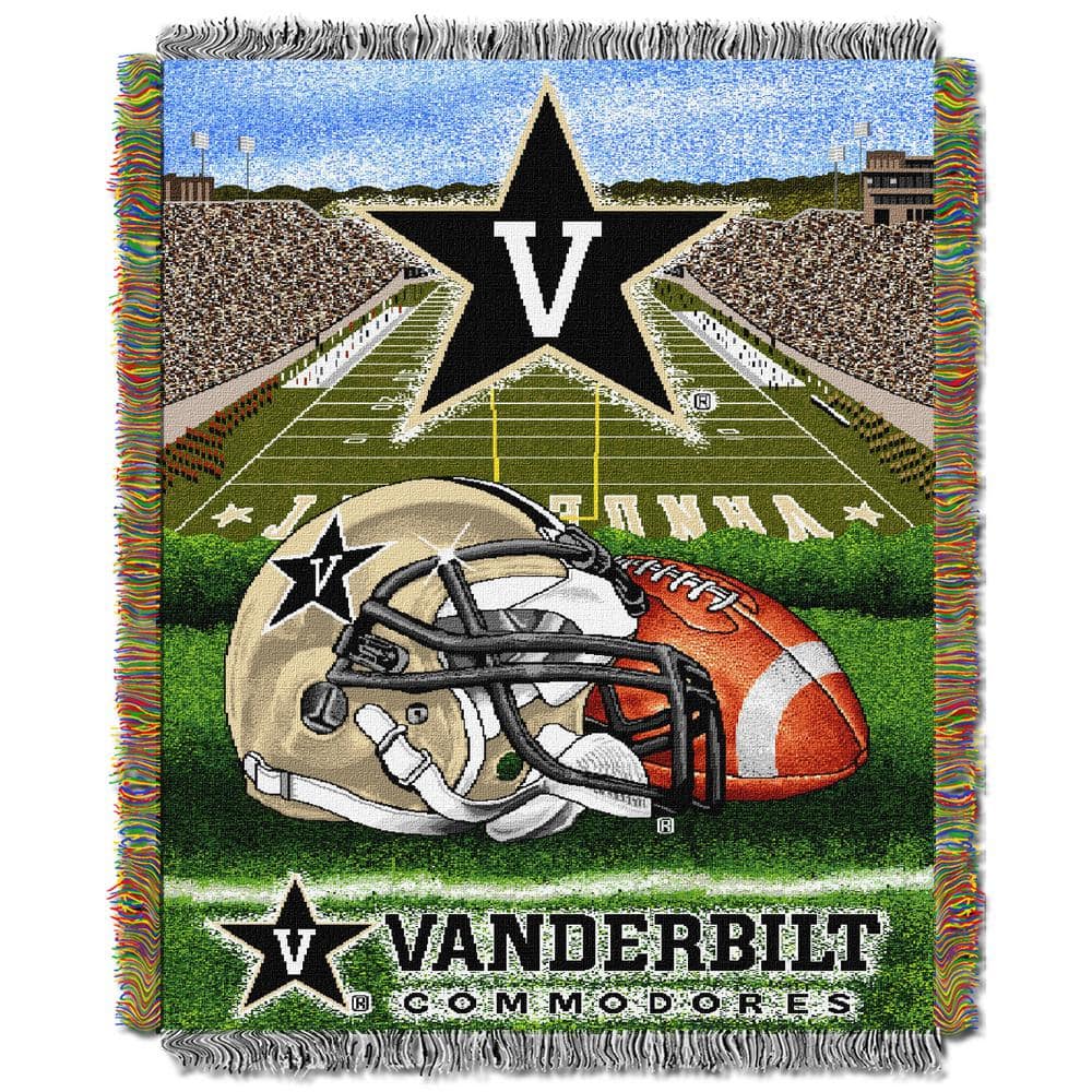 THE NORTHWEST GROUP Vanderbilt University Polyester Throw Blanket ...