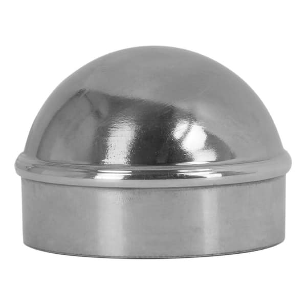 2-in W x 4-in L Aluminum Post Cap- Fits Common Post Measurement: 2-3/8-in x 2-3/8-in