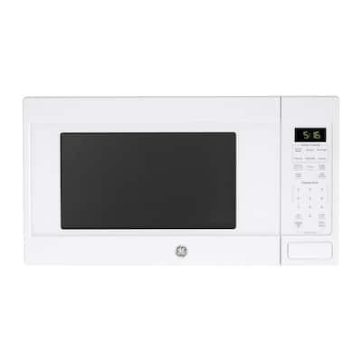 1.6 cu. ft. 1150-Watt Countertop Microwave in White