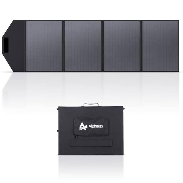 AlphaESS 200Watt Portable Solar Panel, Foldable Solar Charger for