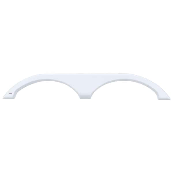 ICON Tandem Axle Fender Skirt FS1815 for Fleetwood-Polar White