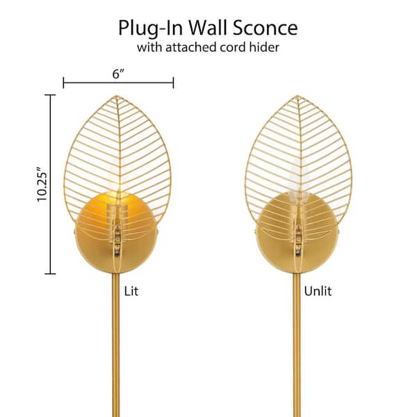 River of Goods plugin wall cheapest sconce