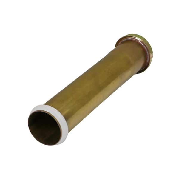 The Plumber's Choice 1-1/2 in. x 12 in. Brass Slip Joint Extension Tube for  Tubular Drain Applications, 20GA 20-21224 - The Home Depot