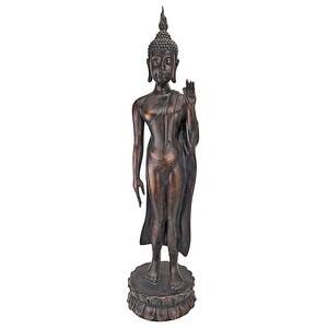 34 in. H Free From Fear Standing Buddha Garden Statue
