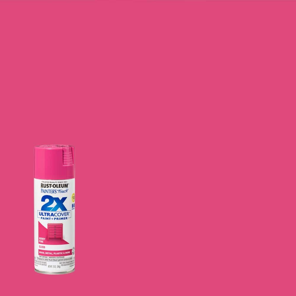Candy Pink, Rust-Oleum American Accents 2X Ultra Cover Gloss Spray