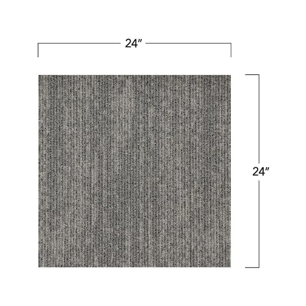 Mohawk Group Reckless QS Carpet Tile Wild Thing 24 x 24 Premium(72.00 sq  ft/ctn)