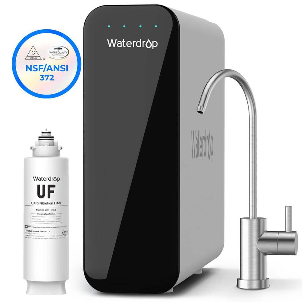 WD-TSU-W 0.01μm Ultra-Filtration Under Sink Water Filter System, 3-Stage, Smart Panel, Extra TSUF Filter price history on PriceWatchPro