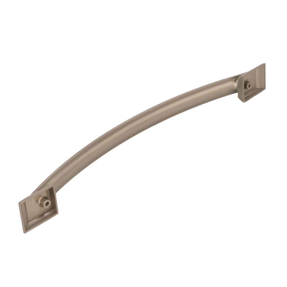 Satin Nickel Brushed Appliance Pull with Mounting Hardware