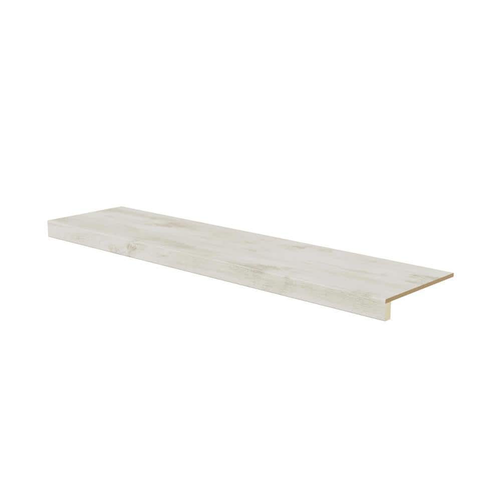 Retread Chiffon Lace Oak 0.375 in. x 48 in. x 11.5 in. Laminate Stair Tread Square Edge Cover price history on PriceWatchPro