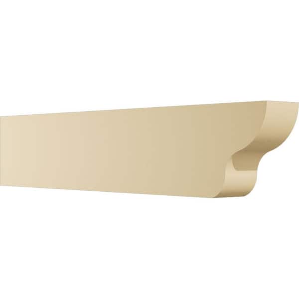 Ekena Millwork Standard Greensboro 3 in. W x 6 in. H x 30 in. D Signature Urethane Rafter Tail Outlooker
