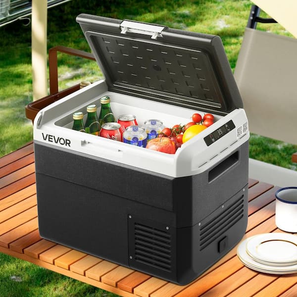冷蔵庫・冷凍庫 C H I V E S VEVOR Car Refrigerator 12-Volt Car Refrigerator Fridge, 31.7QT/30L