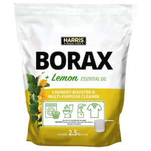 2.5 lbs. Borax Laundry Booster and Multi-Purpose Cleaner with Lemon Essential Oil