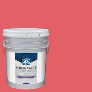 Color Seal 5 gal. PPG1188-6 Briquette Satin Interior/Exterior Concrete Stain