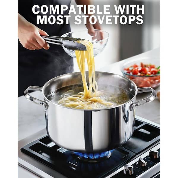 Cooks Standard 12-qt. Multi-Ply Clad Stainless Steel Stock Pot
