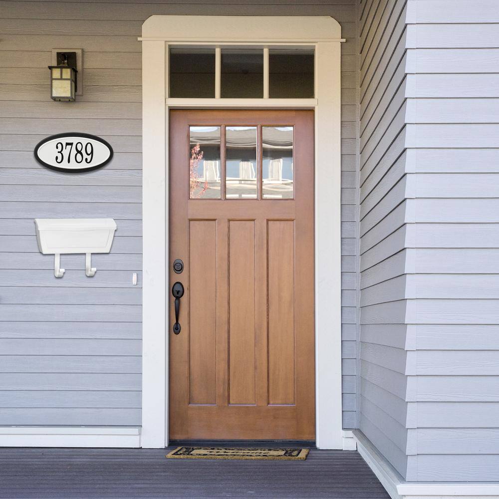 White Lockable Wall Mounted Plastic Mailbox