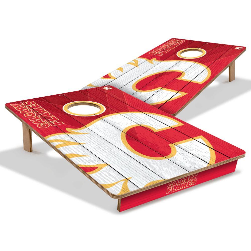 Calgary Flames 2x3 Cornhole Game NO BAG product image for price tracking