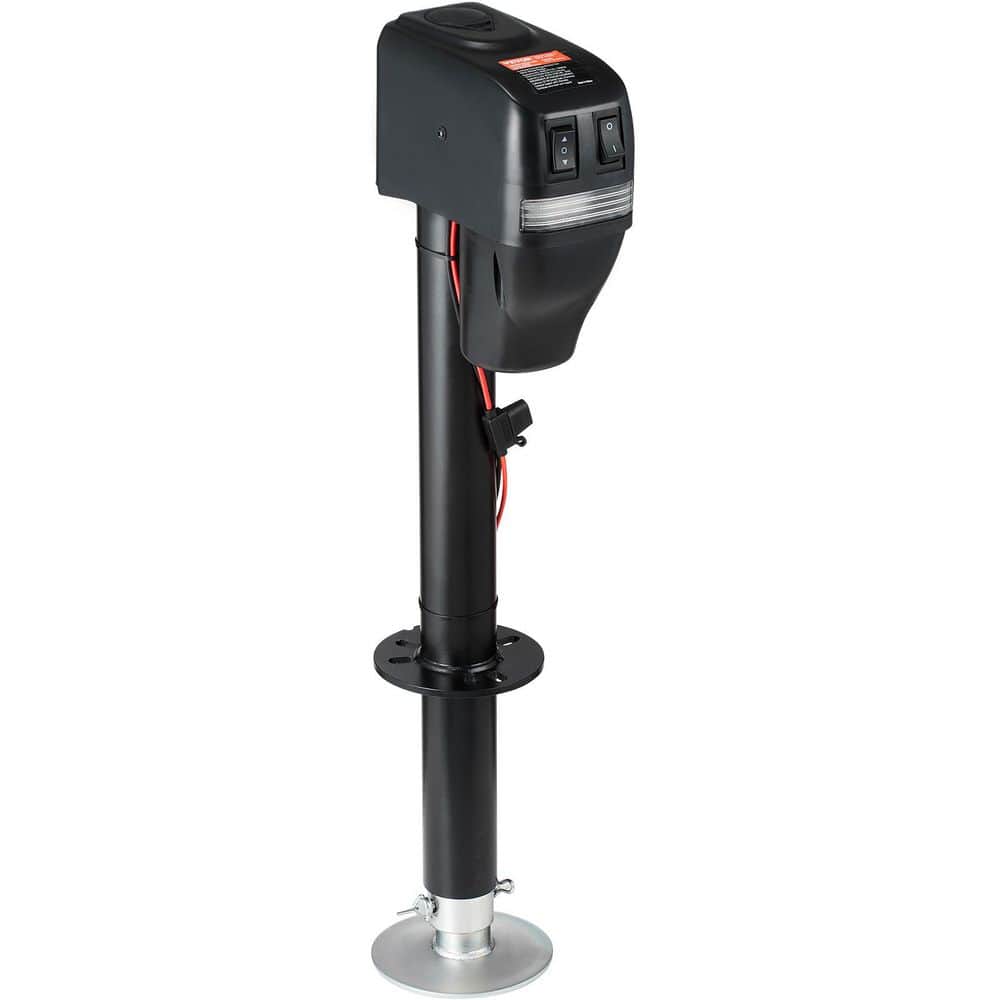 Electric Trailer Jack, 4000 lbs. Capacity, 9.84-33.85 in. Height, Waterproof Cover for RV, Jack Stand, 2025-Update price history on PriceWatchPro