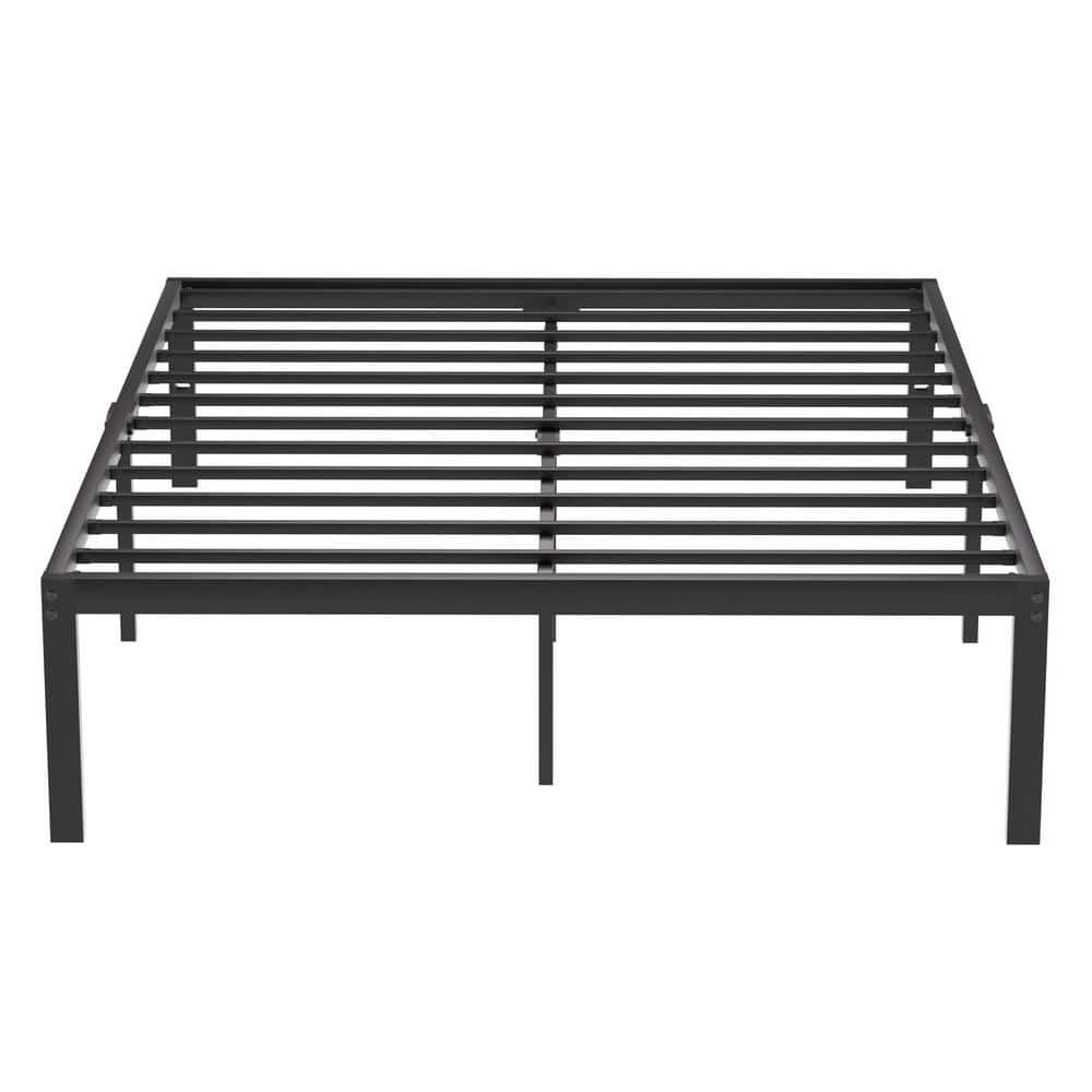 VECELO Queen Bed Frames No Box Spring Needed, Heavy Duty Metal Platform ...