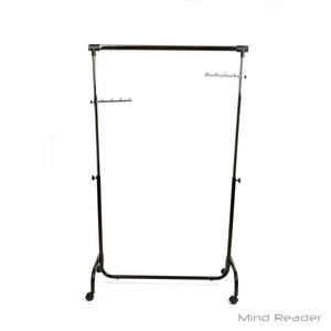 Silver Metal Clothes Rack 70.47 in. W x 73.82 in. H