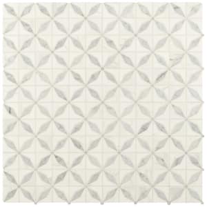Starlite 12 in. x 12 in. Polished Marble Floor and Wall Tile (1 sq. ft./Each)