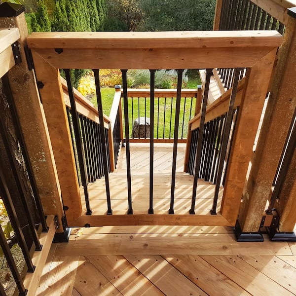 NUVO IRON 32 in. x 3/4 in. Galvanized Square Balusters (10-Pack)