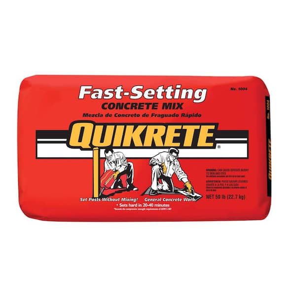 Pallet of 50 lb.  Fast-Setting Concrete -  64 Bags / 1 Pallet