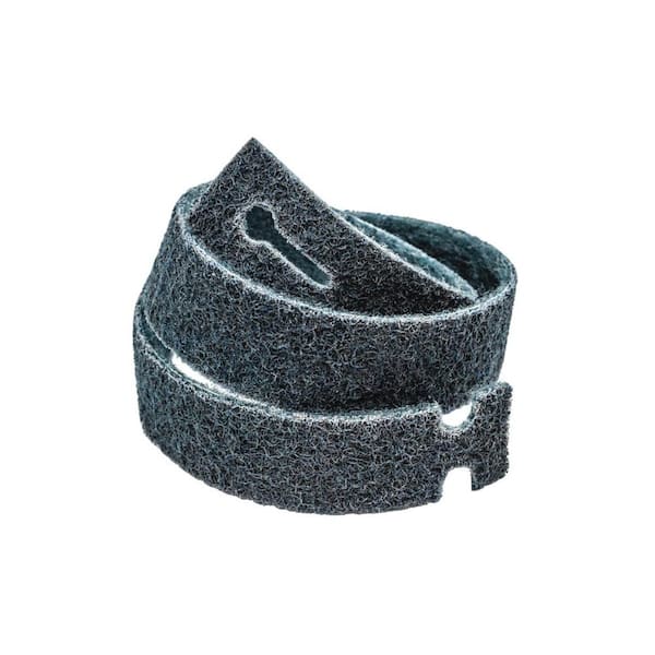 WALTER SURFACE TECHNOLOGIES Blendex 24 in. L x 1-3/16 in. W GR Fine Surface Conditioning Strip Belts, Blue