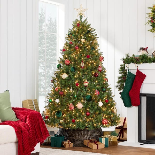 Best Choice Products 6 ft. Pre-Lit Incandescent Fir Artificial