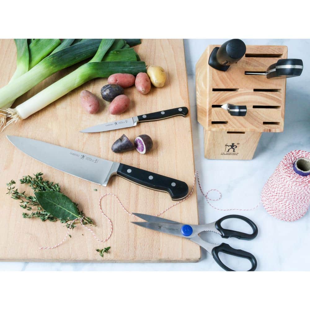 Henckels - CLASSIC 7-pc Knife Block Set - Brown