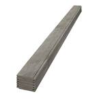 1 in. x 6 in. x 4 ft. Barn Wood Gray Shiplap Spruce/Pine/Fir Board (6-Pack)