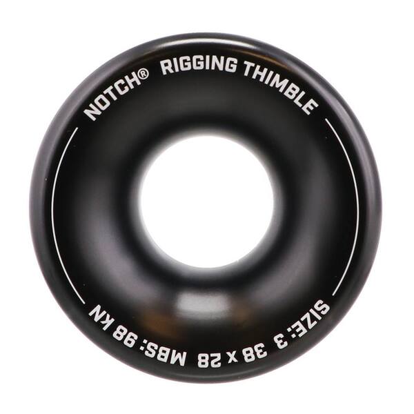 thumbnail image 2 of NOTCH Tenex Tec Whoopie Sling With Triple Thimble - 3-5' Adjustable Rigging Sling For Tree Work 2 of 14