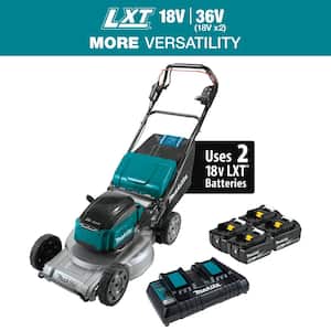 21 in. 18V X2 (36V) LXT Lithium-Ion Brushless Cordless Walk Behind Self-Propelled Lawn Mower Kit (5.0Ah)