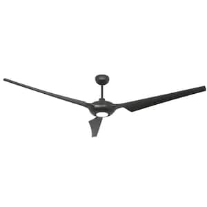 Ion WiFi 76 in. LED Indoor/Outdoor Oil Rubbed Bronze Smart Ceiling Fan with Light with Remote Control