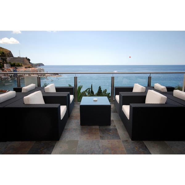 Rustique Earth 16 in. x 16 in. Textured Slate Floor and Wall Tile 8.9 sq. ft./Case