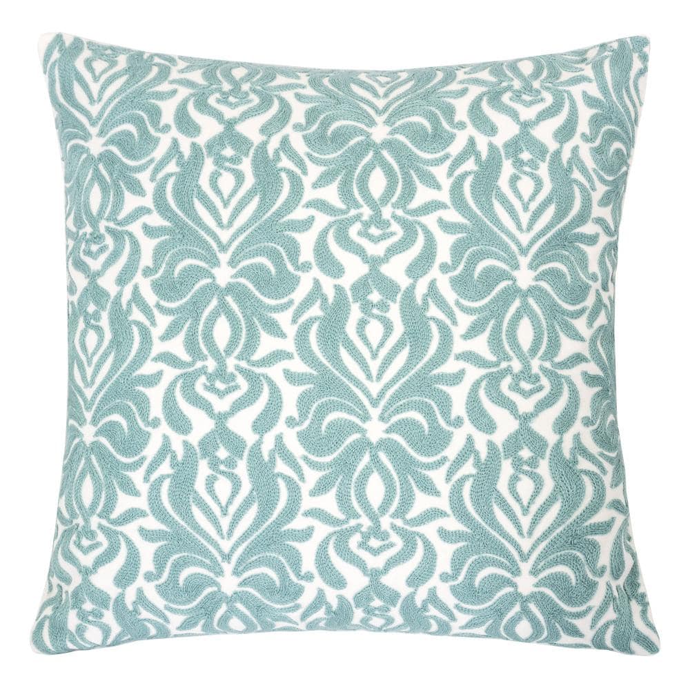 Casey Mint Abstract Polyester 18 in. x 18 in. Throw Pillow price history on PriceWatchPro