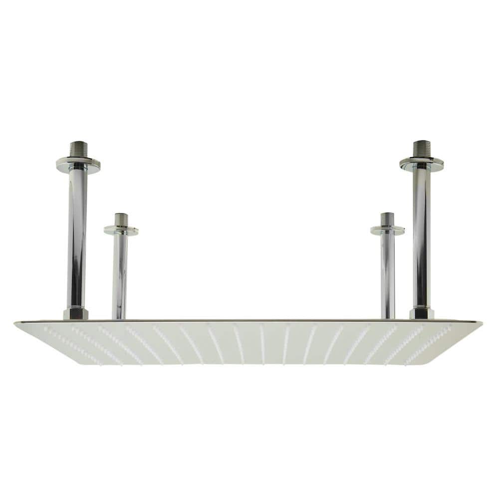 22'' Square Stainless Steel Ceiling Mounted Rain Shower Head