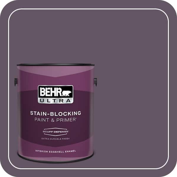 BEHR ULTRA 1 gal. Home Decorators Collection #HDC-CL-03 Grand Grape Extra Durable Eggshell Enamel Interior Paint & Primer