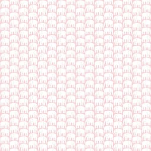 Pink and White Elefantti Peel and Stick Wallpaper (Covers 28.29 sq. ft.)