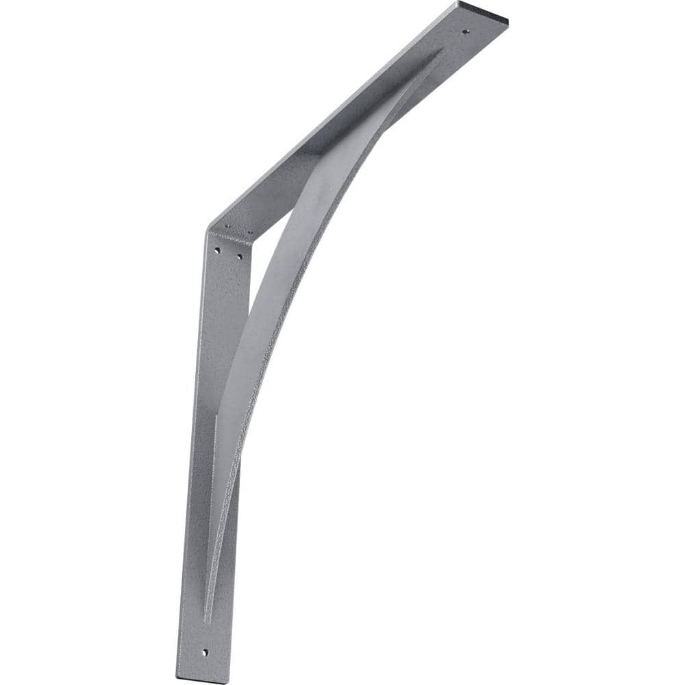 Ekena Millwork 2 in. x 18 in. x 18 in. Steel Hammered Light Blue Legacy ...