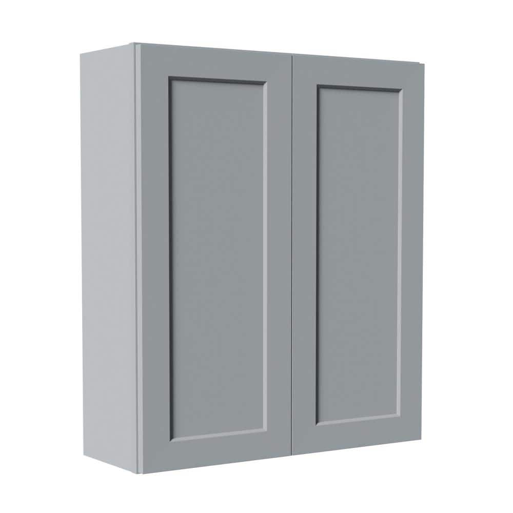 36 in. W x 12 in. D x 42 in. H Bathroom Wall Cabinet, Medicine Cabinet in Gray with Adjustable Shelves,Soft-Close Hinges price history on PriceWatchPro
