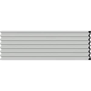 1-1/2 in. x 17-3/4 in. x 94-1/2 in. Primed Polyurethane Reeded Casing