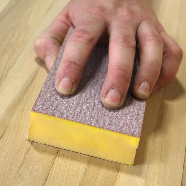 Gator Fine/Medium Grit Drywall Sanding Sponge, 10 in. x 3 in. x 1