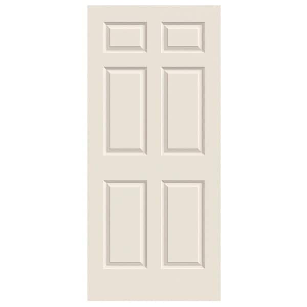 JELD-WEN 32 in. x 78 in. Colonist Primed Smooth Solid Core Molded Composite MDF Interior Door Slab