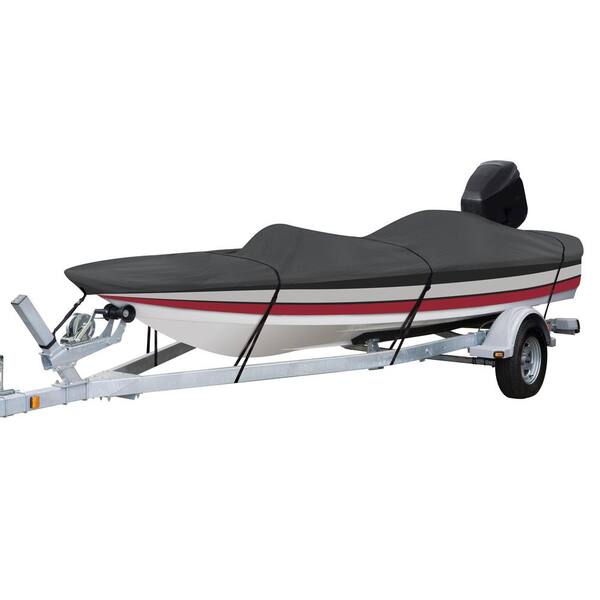 thumbnail image 2 of EliteShield 14'-16' Aluminum V-Hull Bass Boat Cover – Heavy Duty, Waterproof & Trailerable 2 of 6