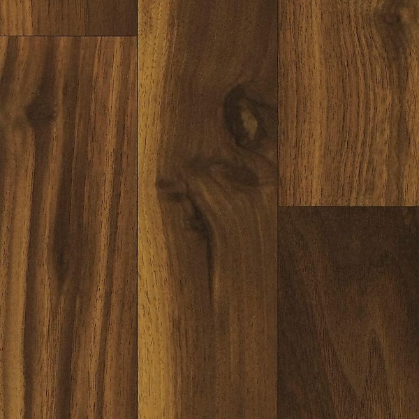 Shaw Native Collection Northern Walnut 7 mm T x 7.99 in. Wide x 47-9/16 in. Length Laminate Flooring (26.40 sq. ft. / case)