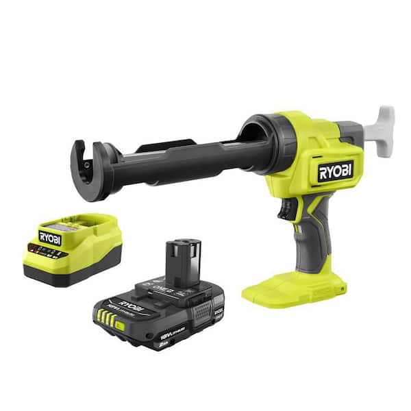 ONE+ 18V Cordless 10 oz. Caulk & Adhesive Gun with 2.0 Ah Battery and Charger Kit